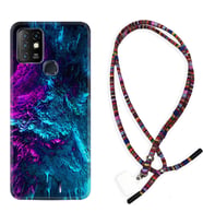 INFINIX Hot 8 9 10 11S Hot 10 Play 10T Kılıf Boyun Asklı Rasta Silikon Explosive 1734