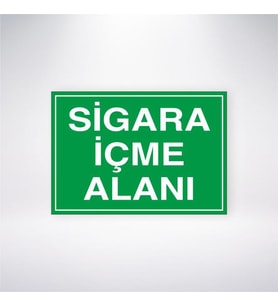Sigara İçme Alanı