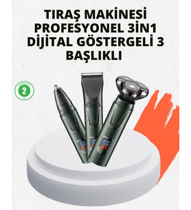 Hareket Halinde Kullanıma Uygun Tıraş Makinesi