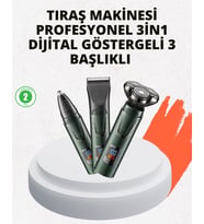 Hareket Halinde Kullanıma Uygun Tıraş Makinesi