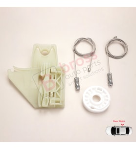 Skoda Octavia MK2 A5 1Z 2004-2013 4/5-Kapı 1Z0839656 İçin Elektrikli Arka Sağ Cam Kriko Tamir Seti