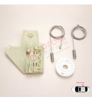Skoda Octavia MK2 A5 1Z 2004-2013 4/5-Kapı 1Z0839656 İçin Elektrikli Arka Sağ Cam Kriko Tamir Seti