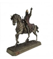 VERONESE BİBLOLAR › Wise Fatih Sultan Mehmet-F.S. MEHMET BRONZ-28,5*11*29 CM-jTU09490A4