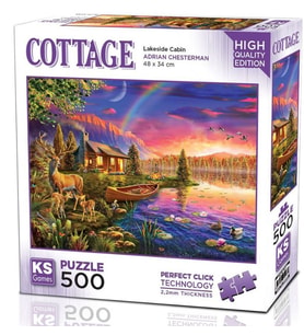 Ks Games 500 Parça Göl Kenarı Puzzle