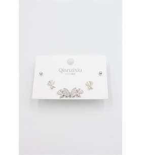 Northcity Çoklu Set Küpe - Gümüş