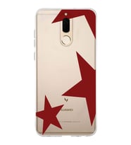 Huawei Mate 10 Lite Uyumlu Baskılı Yumuşak Silikon Şeffaf Telefon Kılıfı