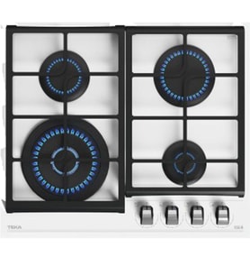 Teka GZC 64320 XBC WH (E4) 60 Cm Gazlı Beyaz Ankastre Cam Ocak