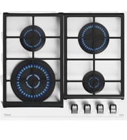 Teka GZC 64320 XBC WH (E4) 60 Cm Gazlı Beyaz Ankastre Cam Ocak
