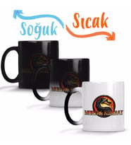 Dragao Mortal Kombat Sihirli Kupa Bardak Porselen