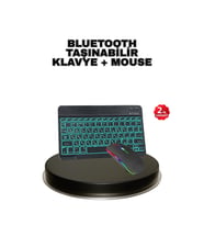 Aydınlatmalı Türkçe Q RGB Klavye Sessiz ve Dayanıklı Tuş Takımı