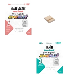 9. Sınıf Enerji Matematik ve Tarih Konu Özetli Soru Fasikülü