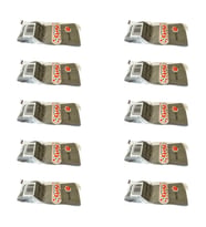 Plastik Gümüş Gri Renk Kaşık - Parti Davet Piknik Çorba Yemek Kaşığı - 18 Cm. - 25 Adetlik 10 Paket