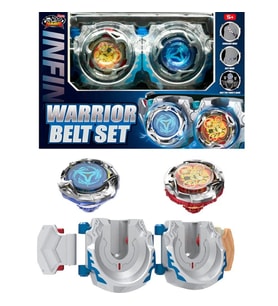 Infinity Nado Savaşçı Kemeri Seti - Storm Slash & Inferno Wheel İkili Topaç Seti