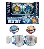Infinity Nado Savaşçı Kemeri Seti - Storm Slash & Inferno Wheel İkili Topaç Seti