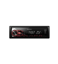 Pıoneer MVH-181UB Oto Teyp USB Kumanda Radyo AUX App Kontrol Çıkarılabilir Başlık Digicom Garantili (Siyah)