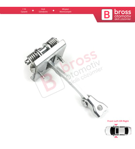 Peugeot 607 9D 9U 1999-2010 9181F4 İçin Ön Sağ veya Sol Kapı Gergisi