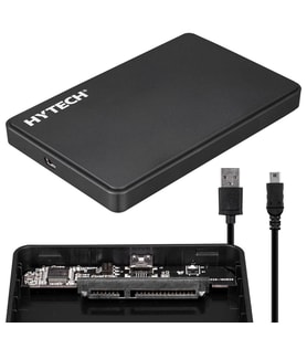 Hytech HY-HDC21 2.5" USB 2.0 SATA Harici Hard Disk Kutusu Siyah