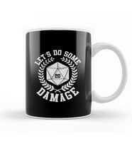Dungeons And Dragons Lets Do Some Damage Kupa Bardak Porselen