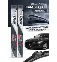 Alfa Romeo Stelvio 2017-Sonrası Uyumlu Silecek Takımı 650MM/450MM S13