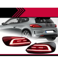 vw scirocco 2010.2014 uyumlu makyajlı tip kırmızı led stop