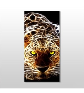 Kaplan Kanvas Tablo 140x210cm (Karışık)
