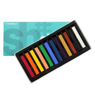 Shinhan Art Soft Pastel 12 Renk Tam Boy (Large) 