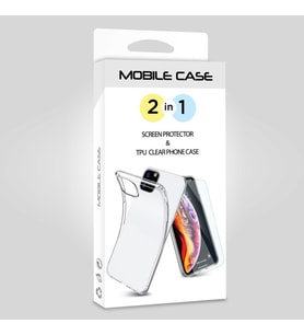Mobile Case Galaxy A50 ile Uyumlu 2in1 Set