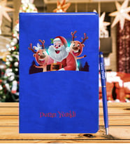 Yılbaşı İçin Kişiye Özel Tasarım Defter Kalem Hediye Seti
