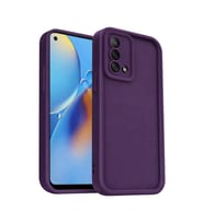 Oppo A74 4G Kılıf Viera Silikon - Mürdüm