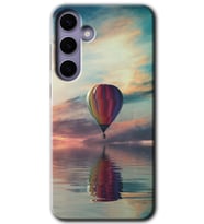 Galaxy S24 Kılıf HD Desen Baskılı Kılıf - Zeplin