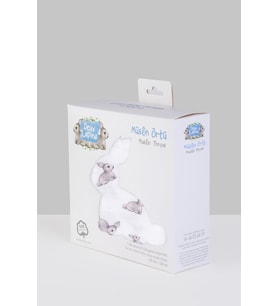 % 100 Pamuk 2'li Müslin Bebek Örtüsü Iconique Lapin Ve Endless Blue 100x100