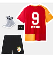 Icârdı-9 Gâlâtâsârây 26-27 Yeni Sezon Çocuk Futbol Forması - 4'lü Set