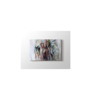 Jan Riske - Blue Thumb Premium Kanvas Tablo