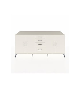 Kronos Konsol 2 Raflı 4 Çekmeceli 4 Kapaklı 220x59x99 Aytaşı-Aytaşı/Aytaşı