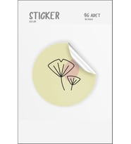 Yuvarlak Sticker 3x3 cm 96 Adet