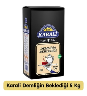 Karali Demliğin Bekledği Siyah Çay 5 Kg