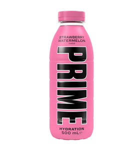 Prime Hydration Strawberry Watermelon 500 ml – Çilek & Karpuz Aromalı Sporcu İçeceği