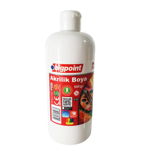 Bigpoint Akrilik Boya 500 gram Beyaz