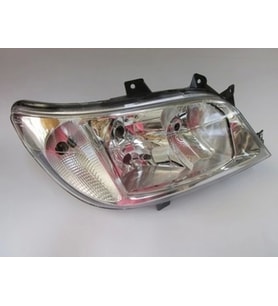2003-2007 Mercedes Sprinter Far Lambası Sağ Elektrikli-Sisli-Şeffaf Cam-2010 Pinli (H3-H7-H7)(Ayfar)