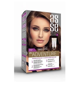 Asse Adventure Saç Boyası 7.7 Tütün Kahve