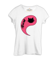 Best Friends - Kedi Beyaz Kadın Tshirt