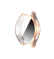 Samsung Galaxy Watch 4 44mm Uyumlu Zore Watch Gard 02 Ekran Koruyucu (Rose Gold Altın)