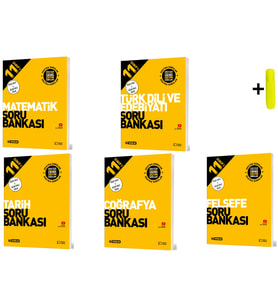 Hız Yayınları 11. Sınıf Eşit Ağırlık Soru Bankası Seti Maarif Model 5 Kitap