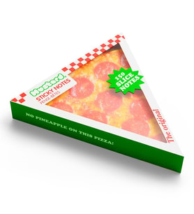 Mustard Pizza Sticky Not Kağıdı