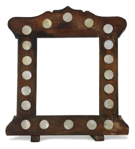 e38 EL İŞÇİLİĞİ SEDEF KAKMA  ÇERÇEVE 24*18 cm - 913