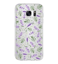 PrintiFy Samsung Galaxy S7 ile Uyumlu 1mm Slim Fit Water Color 3 Baskılı Şeffaf  Kılıf