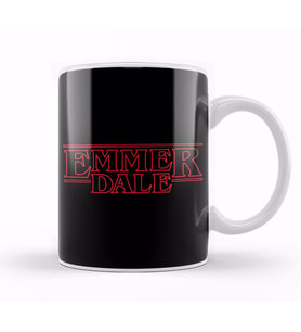 Emmerdale Stranger Things Logo Kupa Bardak Porselen