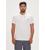 Bad Bear Berry Off-White Men's Polo T-Shirt (Beyaz)