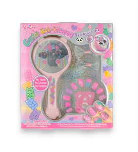 Tokidas Cute Cat-Shaped Hairbrush Set T262