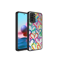 Xiaomi Redmi Note 10S Uyumlu Kılıf Aynalı Desenli Kamera Korumalı Parlak Zore Mirror Kapak